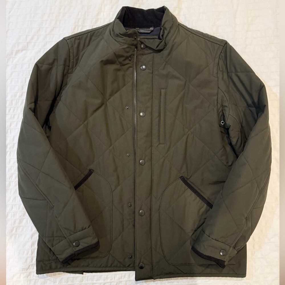 J. Crew Sussex Quilted Jacket with PrimaLoft Size M